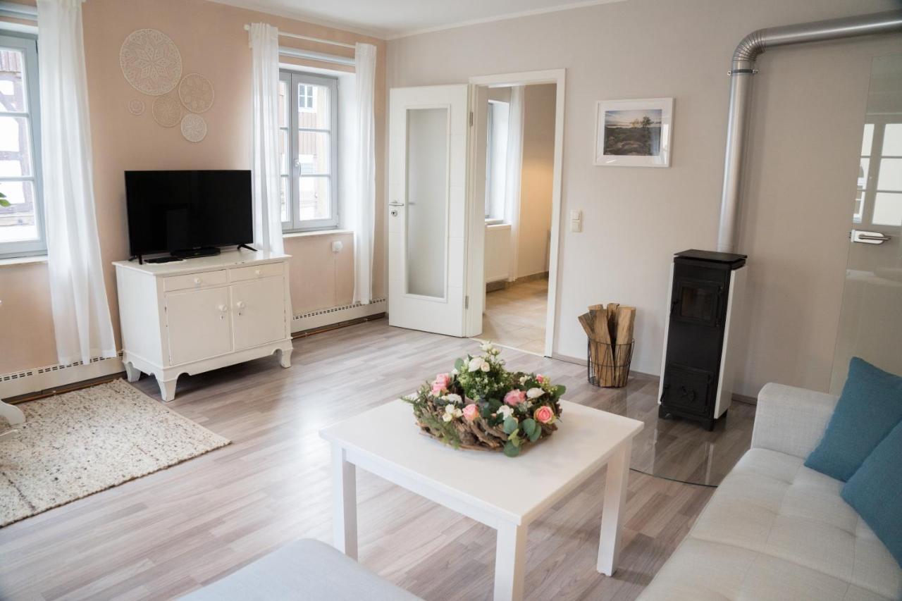 Urlaubsfreude Biedermann Haus Blumenglueck - Rose Apartment เซบนิทซ์ ภายนอก รูปภาพ