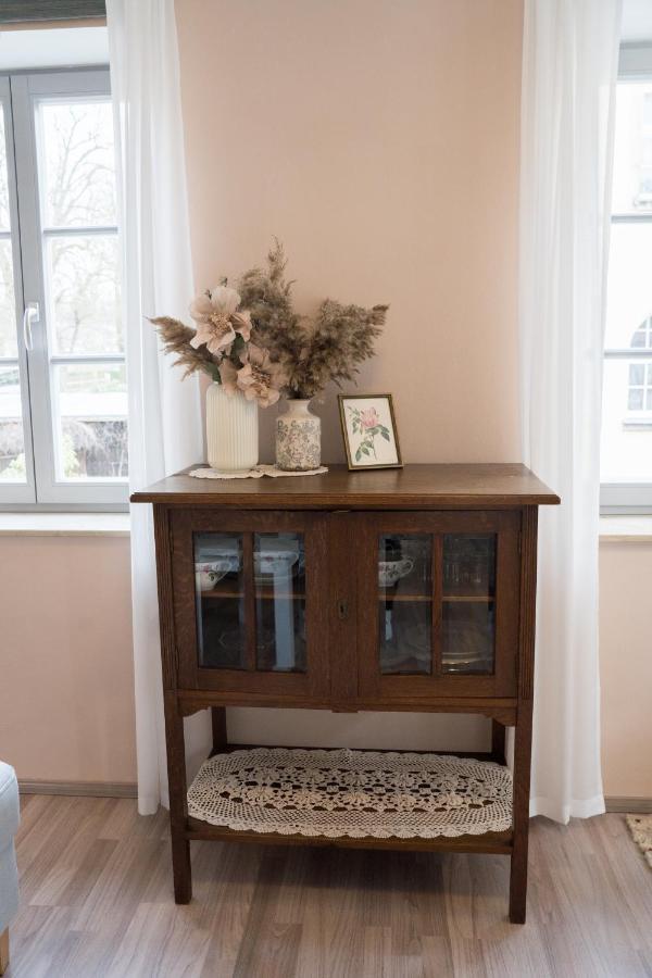 Urlaubsfreude Biedermann Haus Blumenglueck - Rose Apartment เซบนิทซ์ ภายนอก รูปภาพ