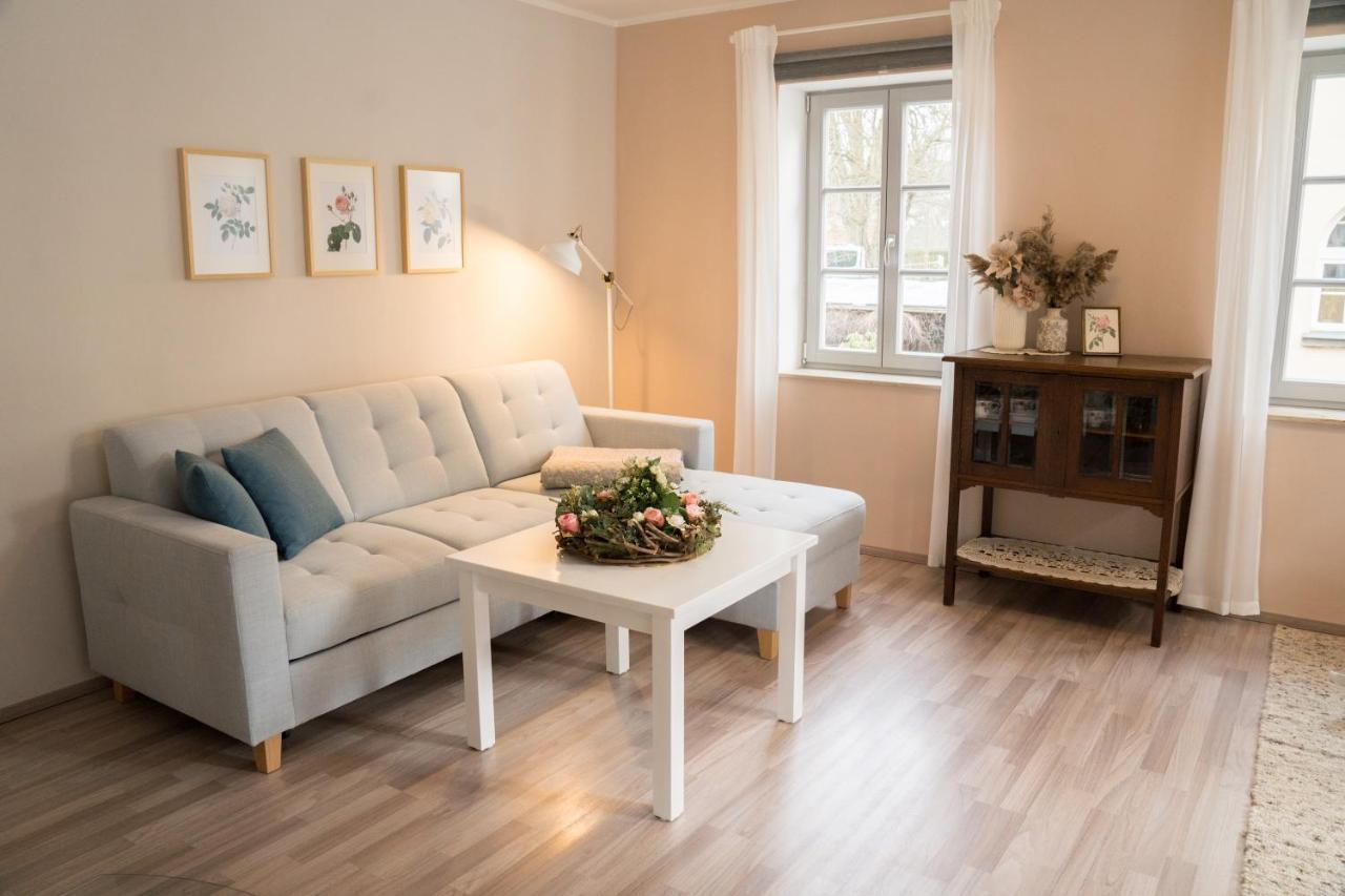 Urlaubsfreude Biedermann Haus Blumenglueck - Rose Apartment เซบนิทซ์ ภายนอก รูปภาพ